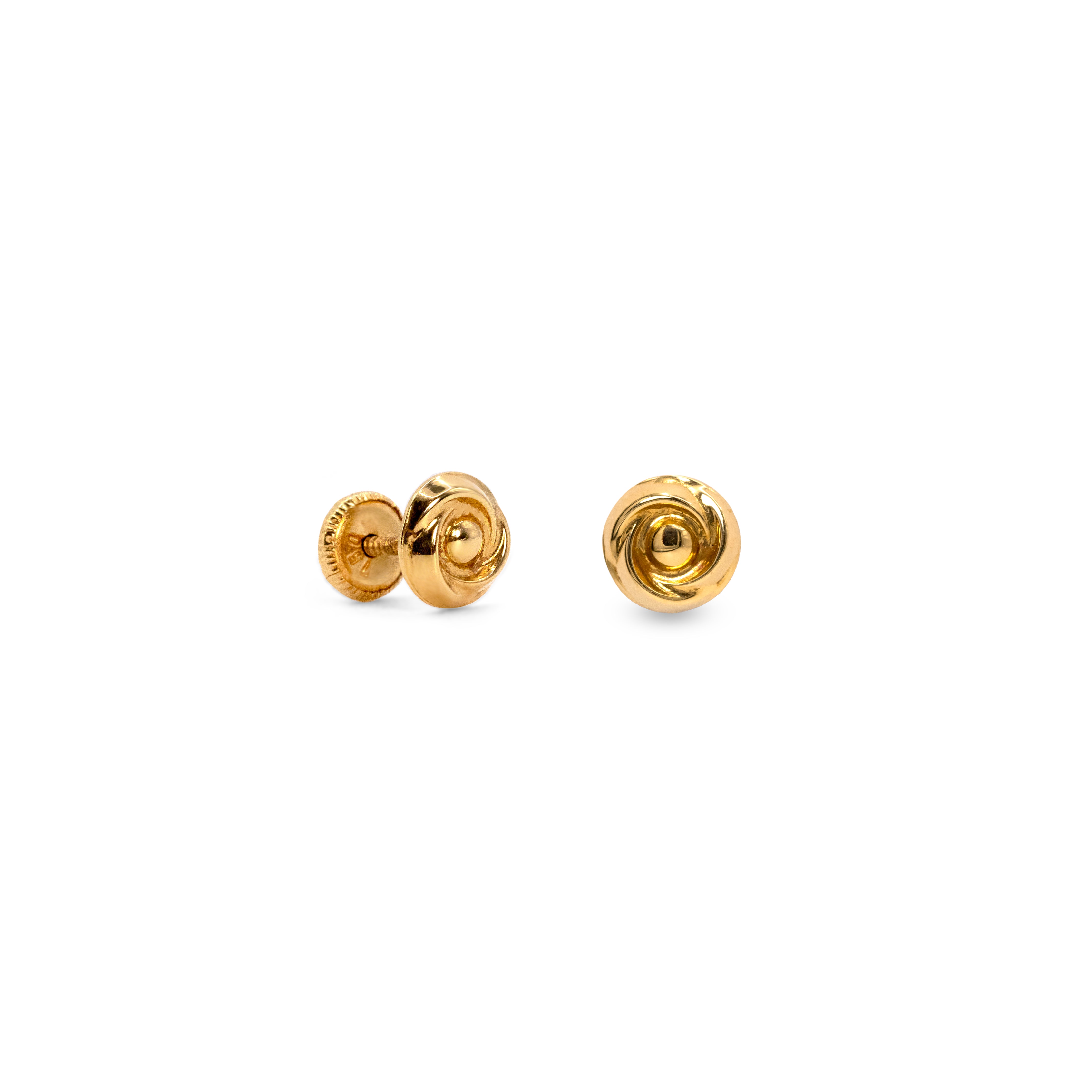 Pendientes Nudo Oro 18kt
