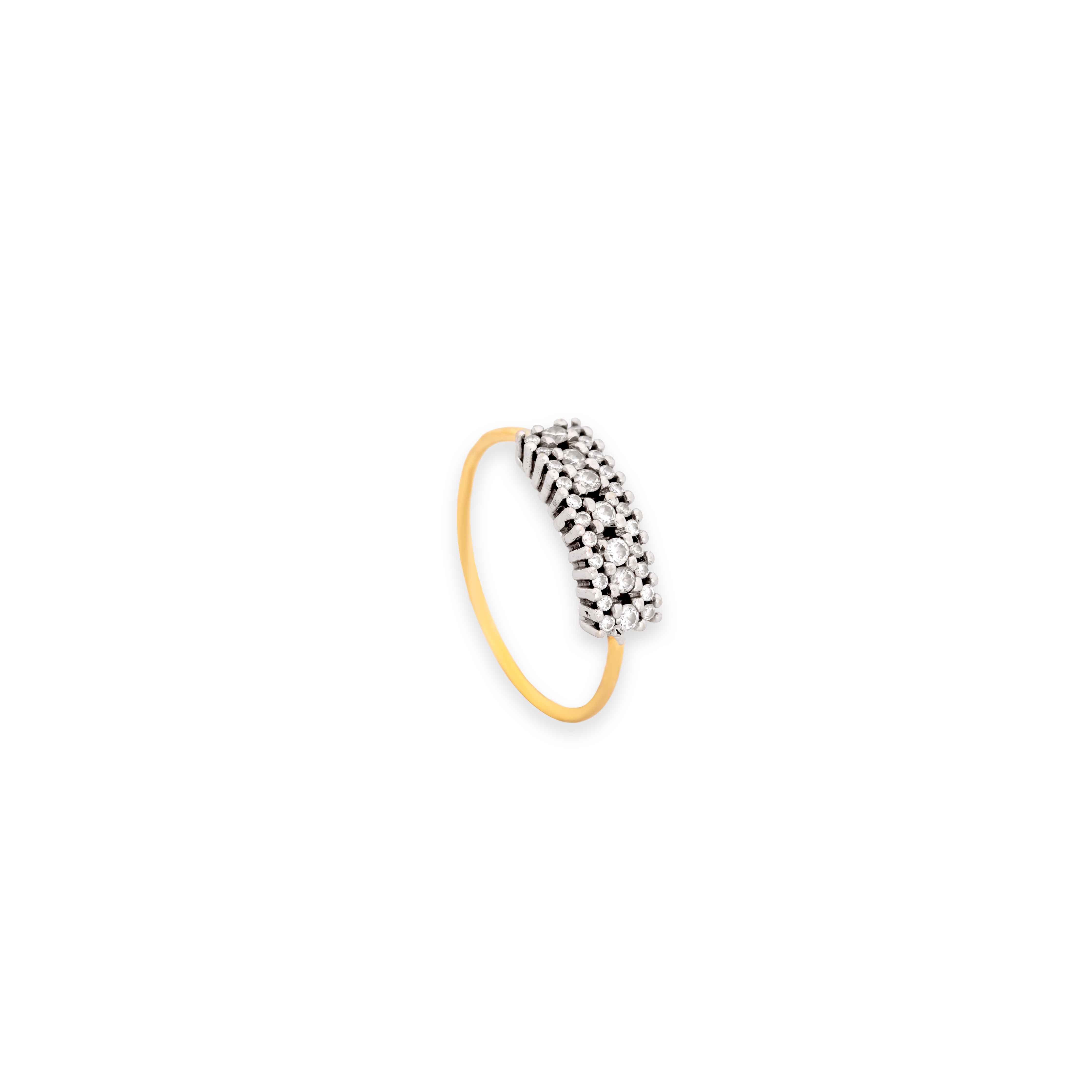Anillo Mosaic Oro 18kt