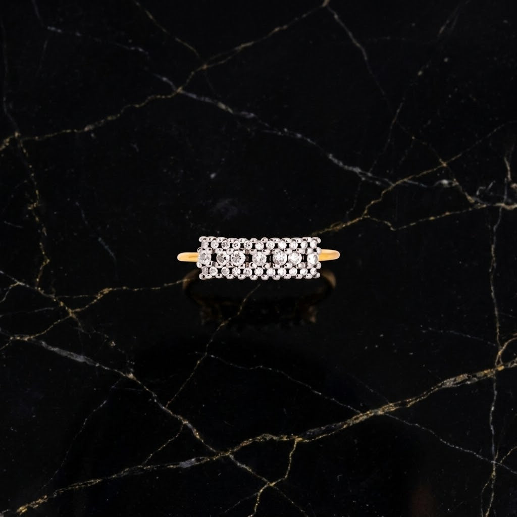 Anillo Mosaic Oro 18kt