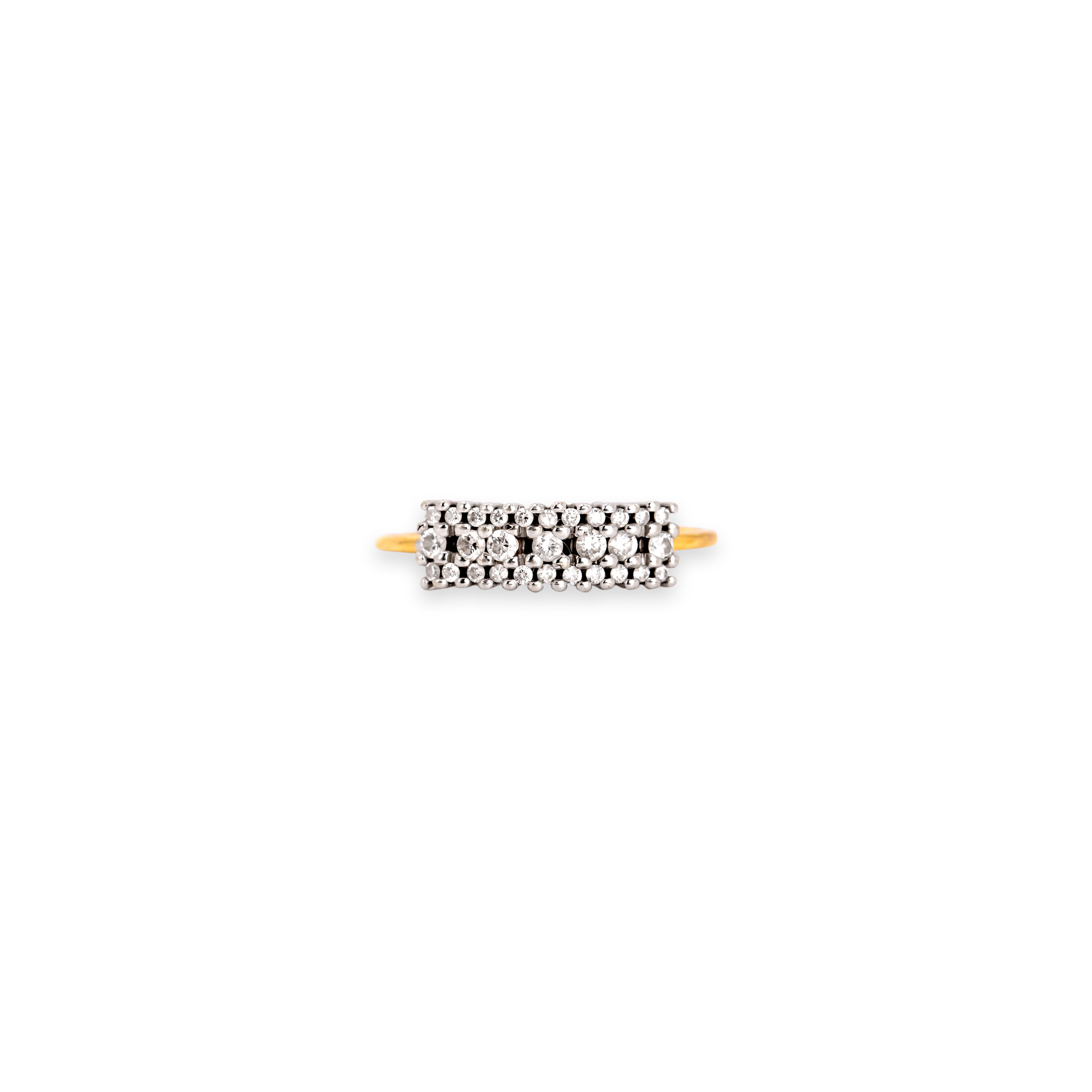 Anillo Mosaic Oro 18kt