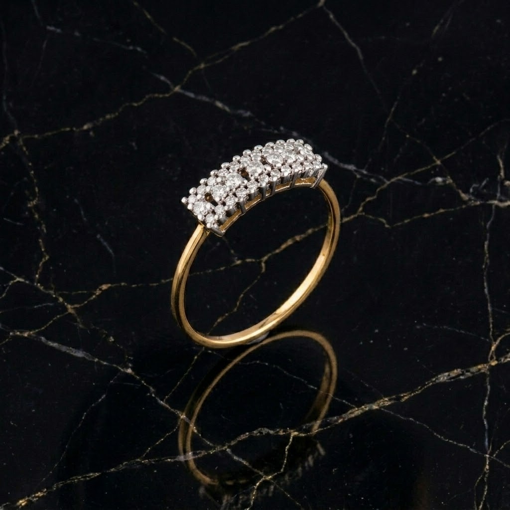 Anillo Mosaic Oro 18kt