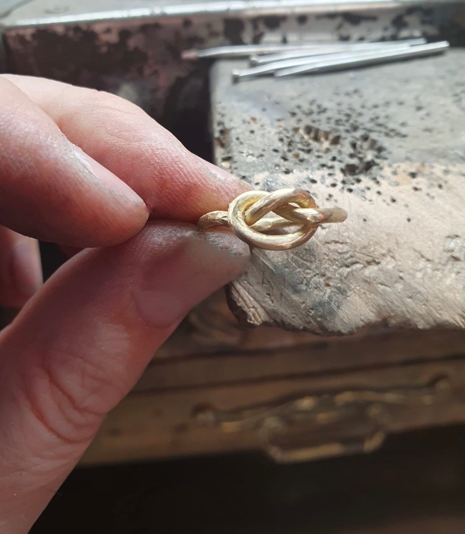 Anillo Nudo oro 18kts