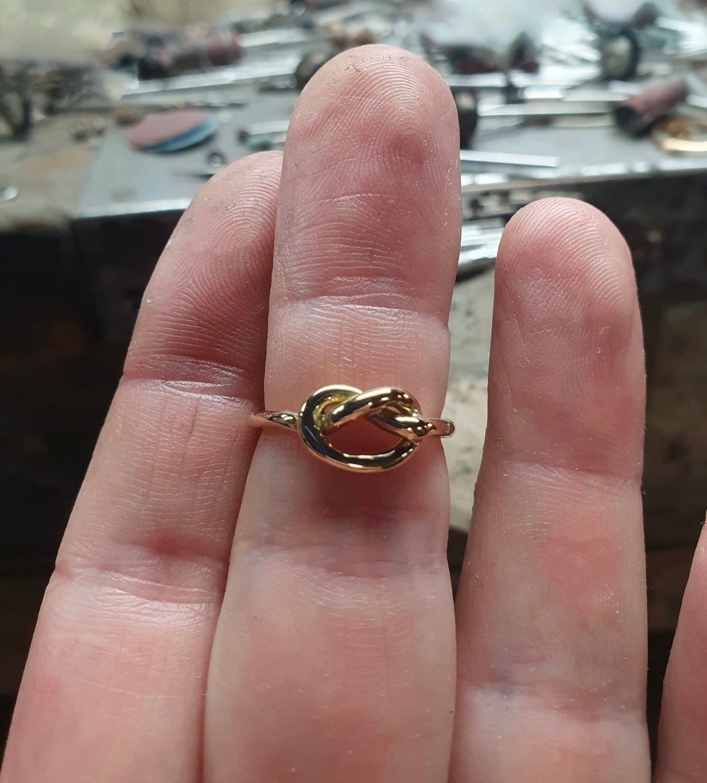 Anillo Nudo oro 18kts