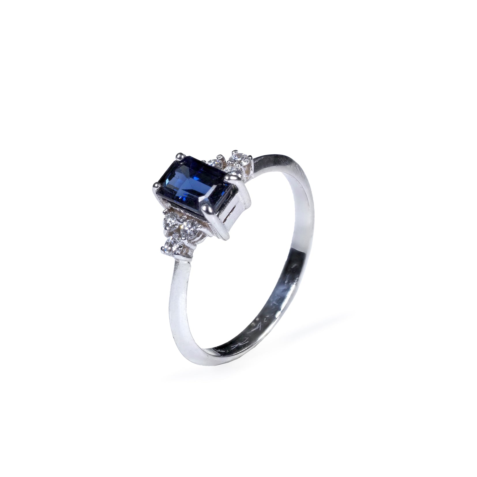 Canopus zafiro diamantes oro blanco