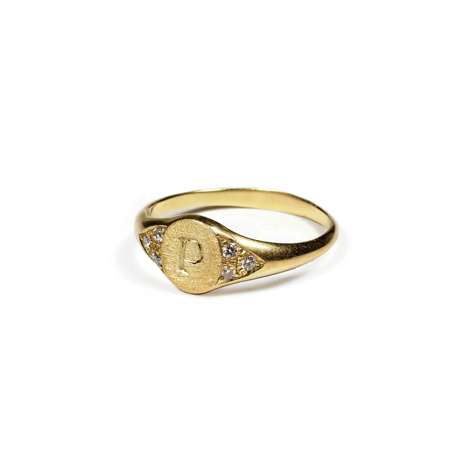 Anillo personalizado sello Oro 18kt