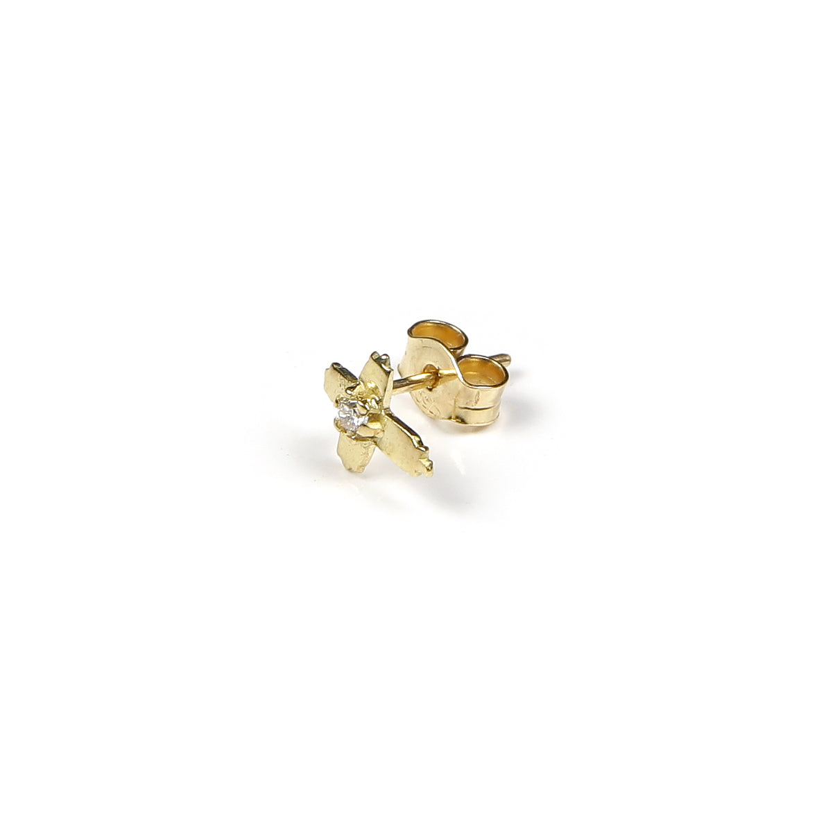 Pendiente Kuma oro 18kt