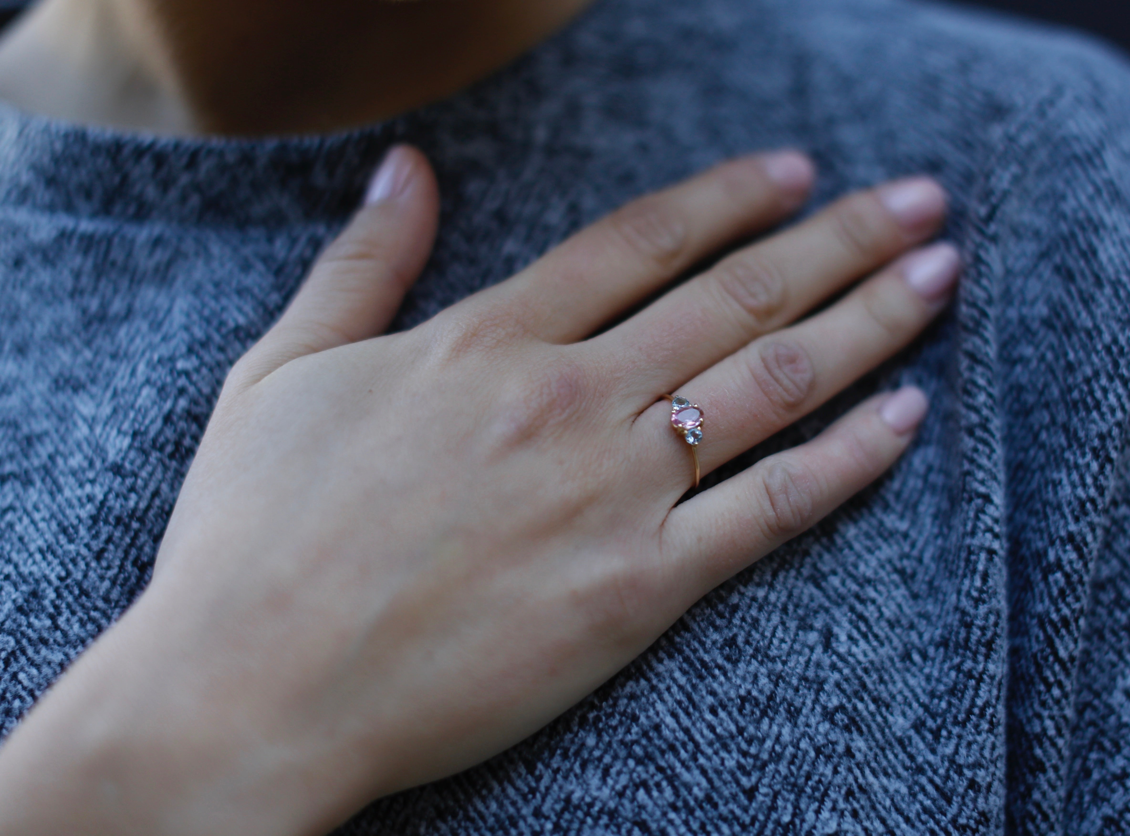 Anillo princess oro amarillo