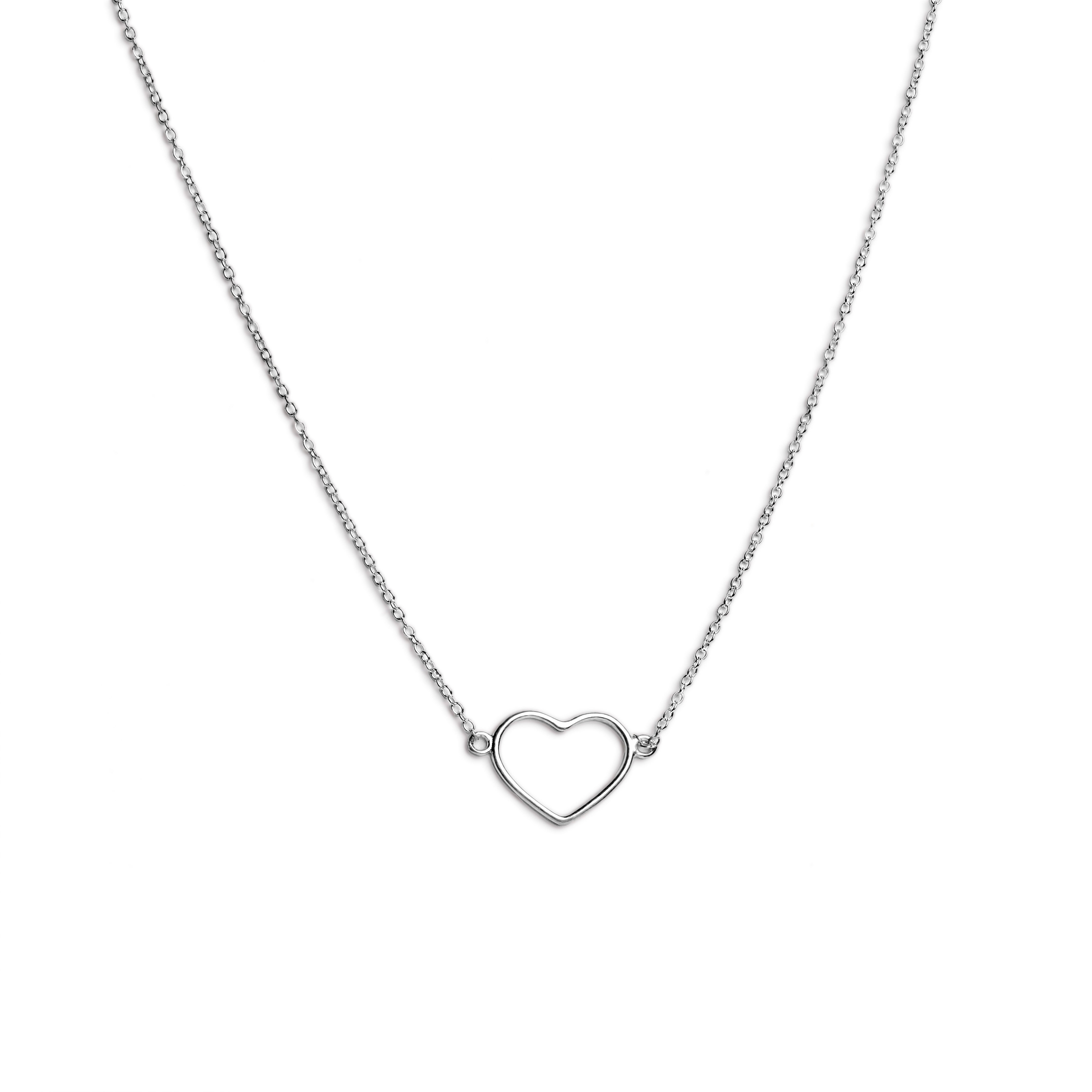Colgante corazón plata 925