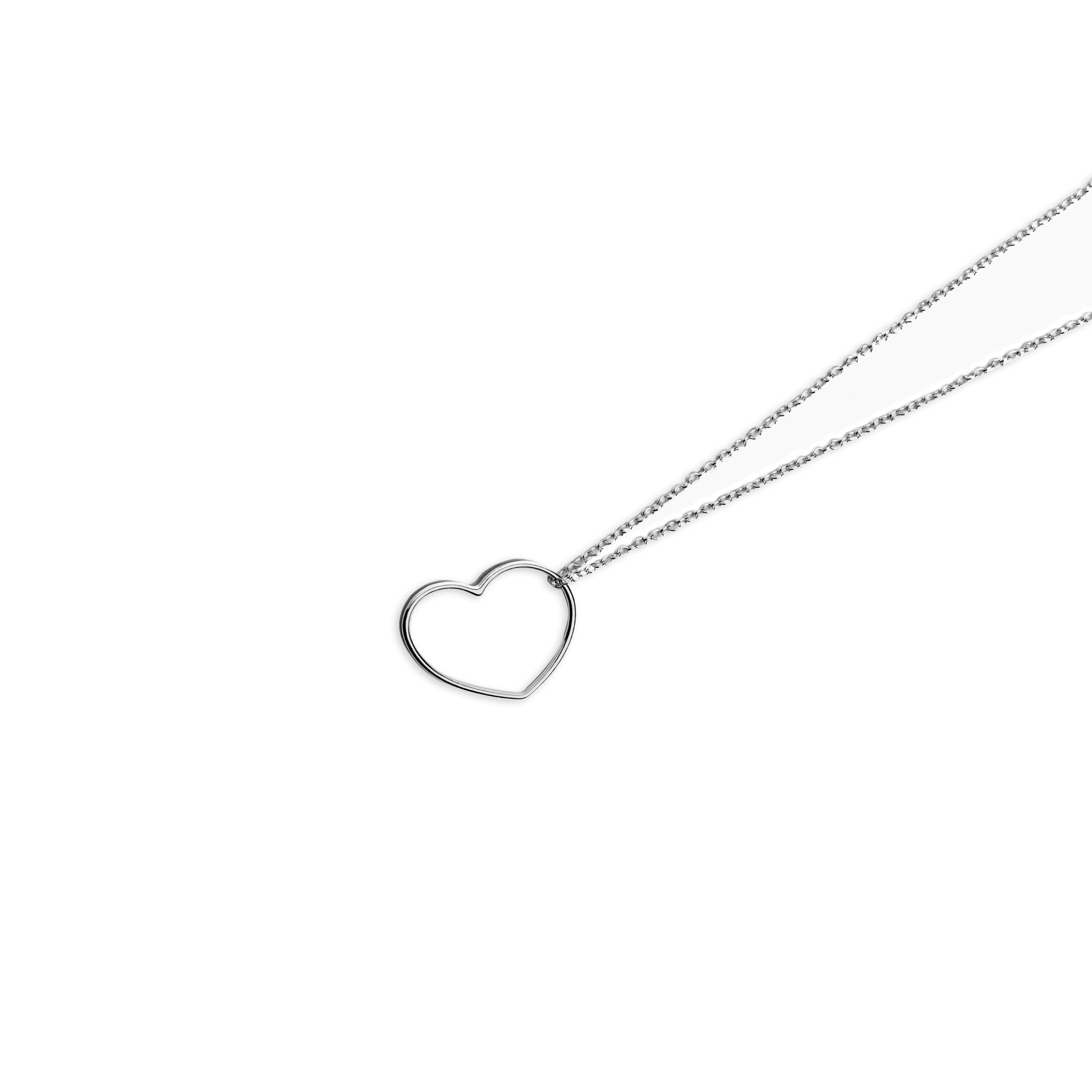 Colgante love plata 925