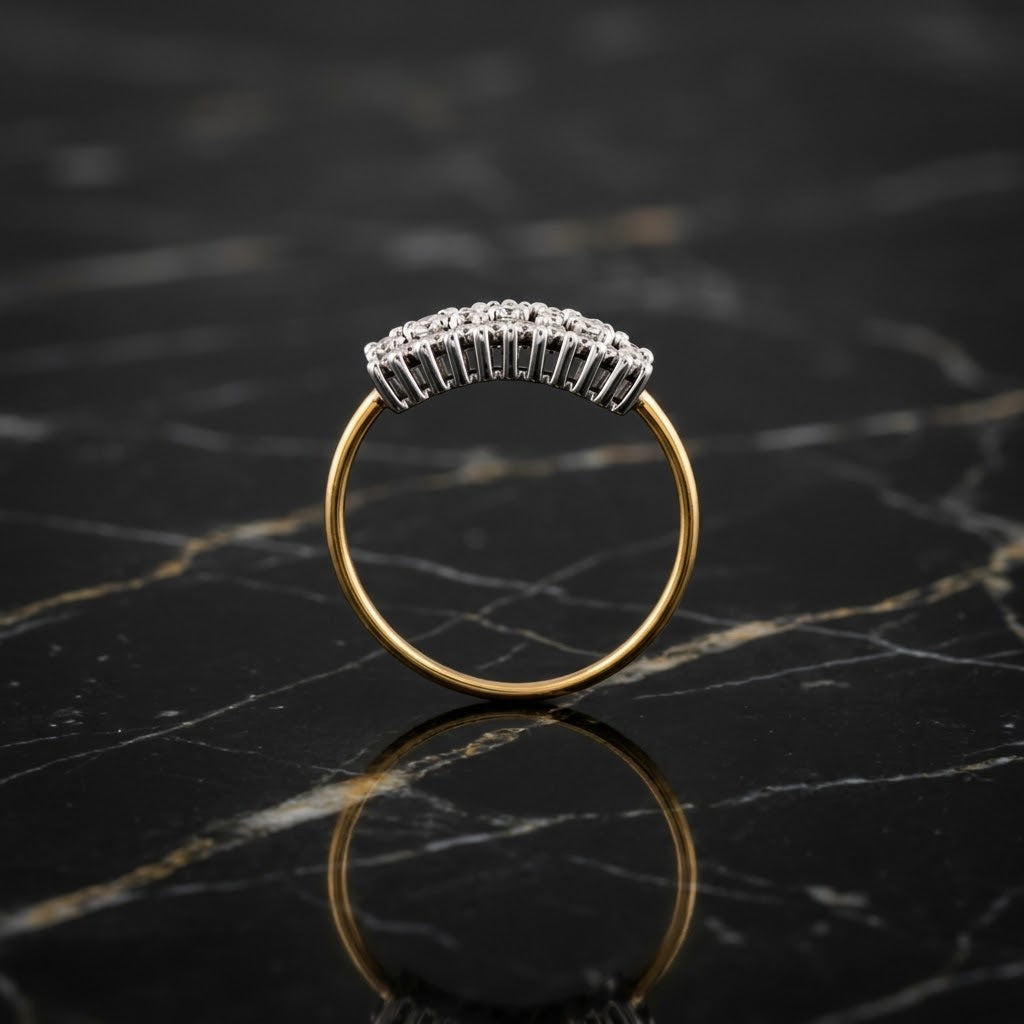 Anillo Mosaic Oro 18kt