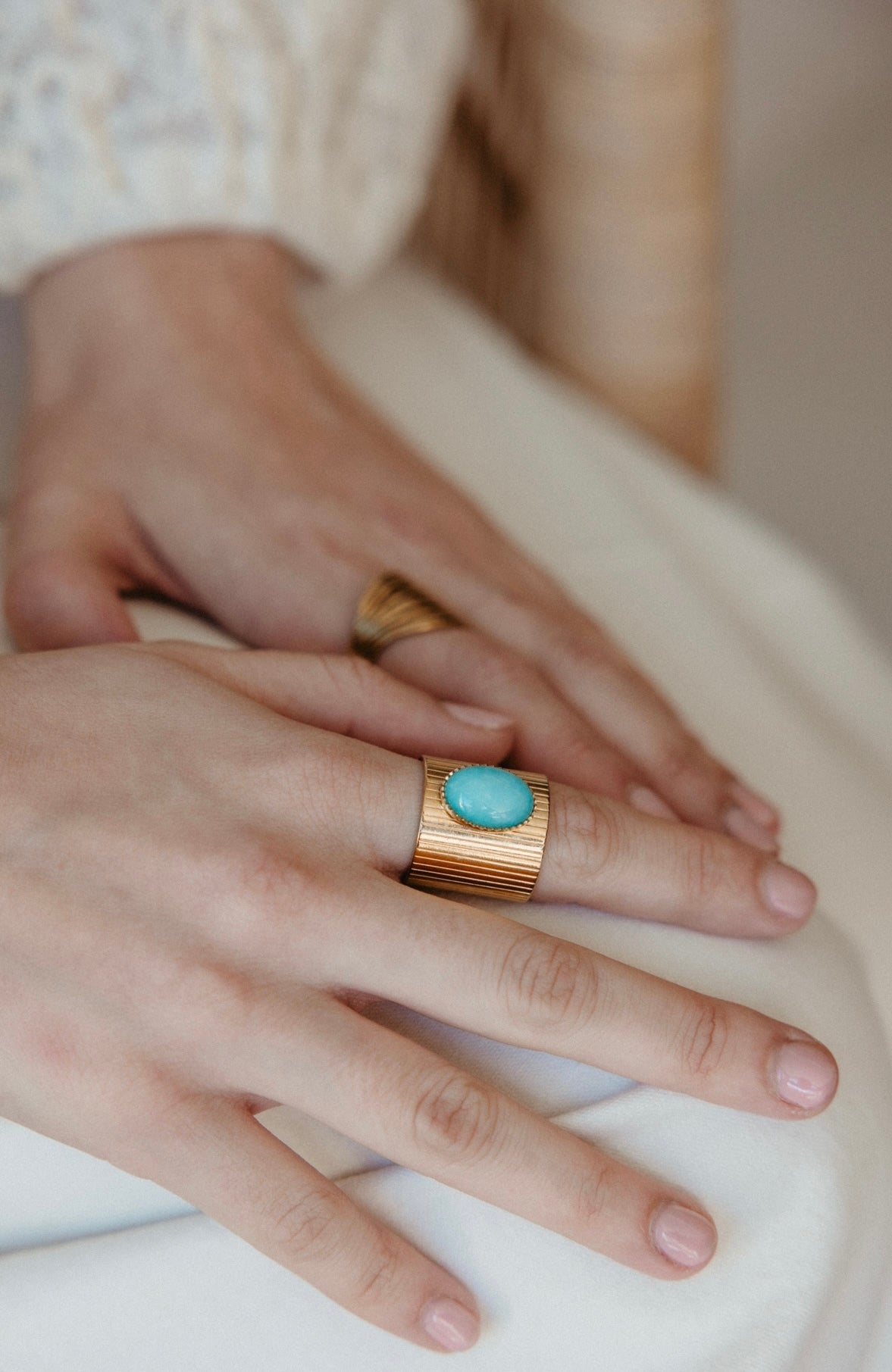 Anillo Amazonita