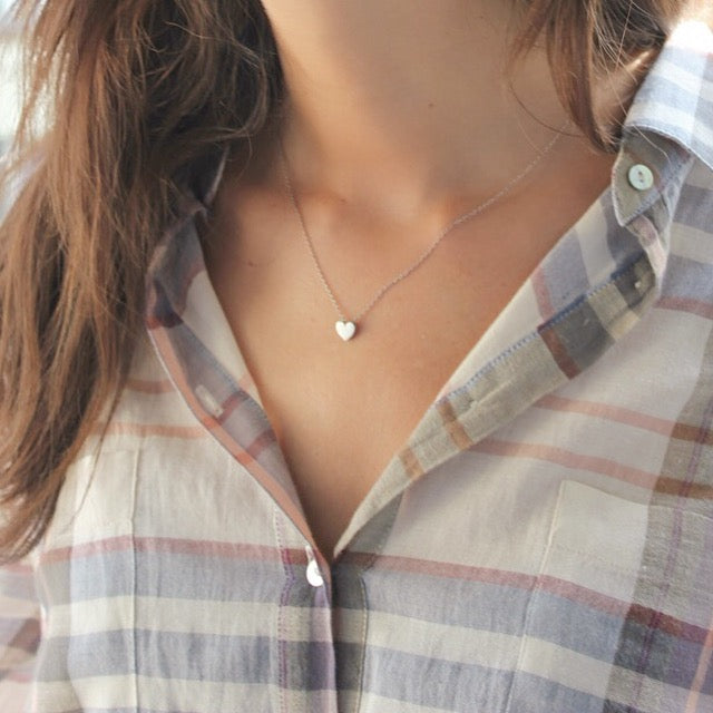 Collar Corazoncito en Plata 925