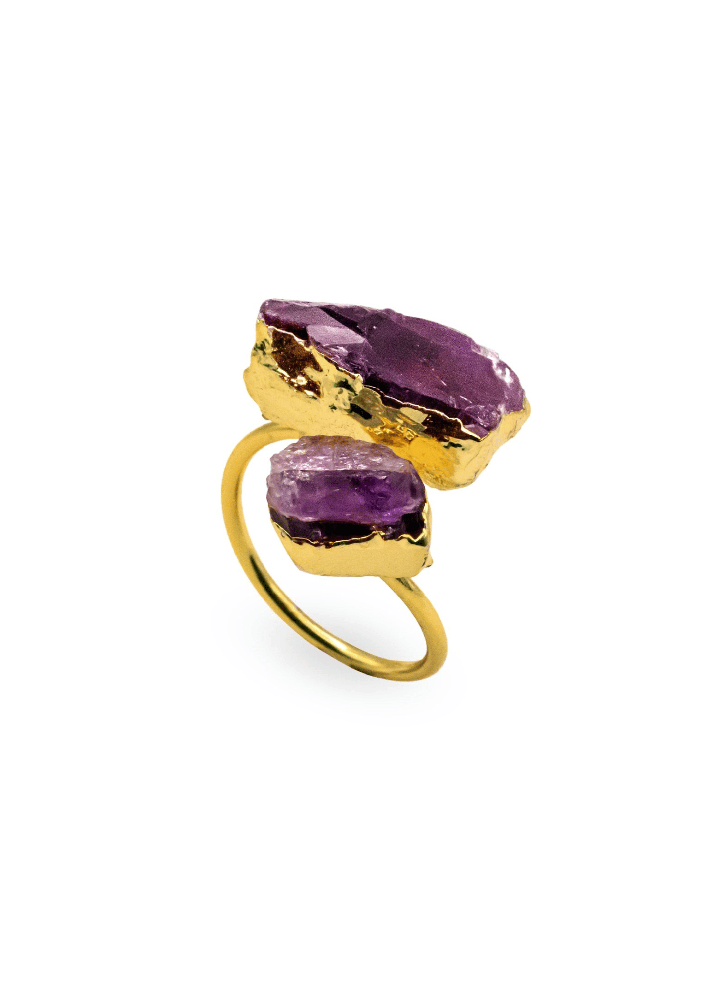 Anillo amatistas