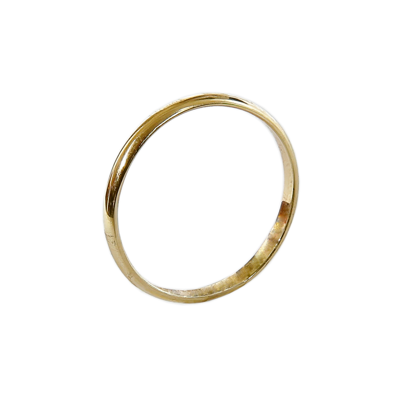 Anillo media caña hotsell