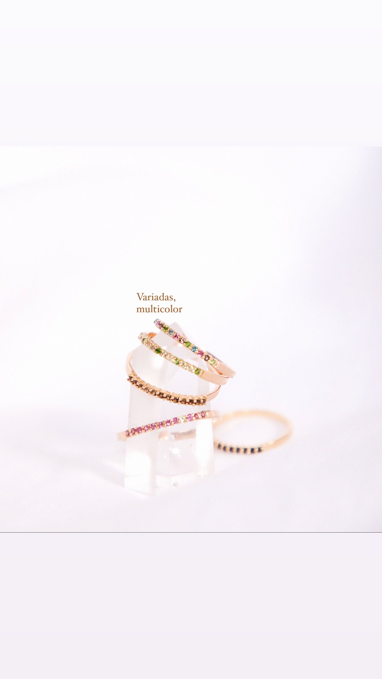 Anillo multigemas