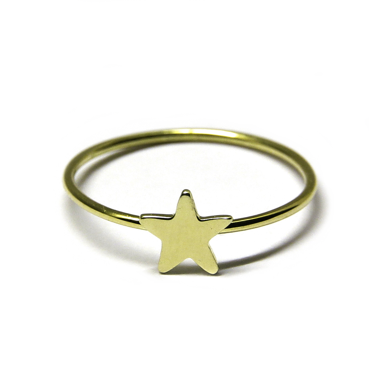 Anillo Estrella en Oro 18k