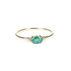 DREAM EMERALD DIAMOND RING