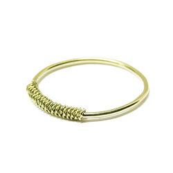 Anillo Tubo en Oro 18k