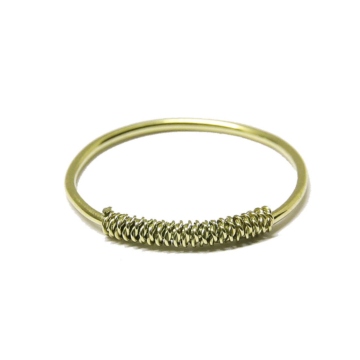 Anillo Tubo en Oro 18k