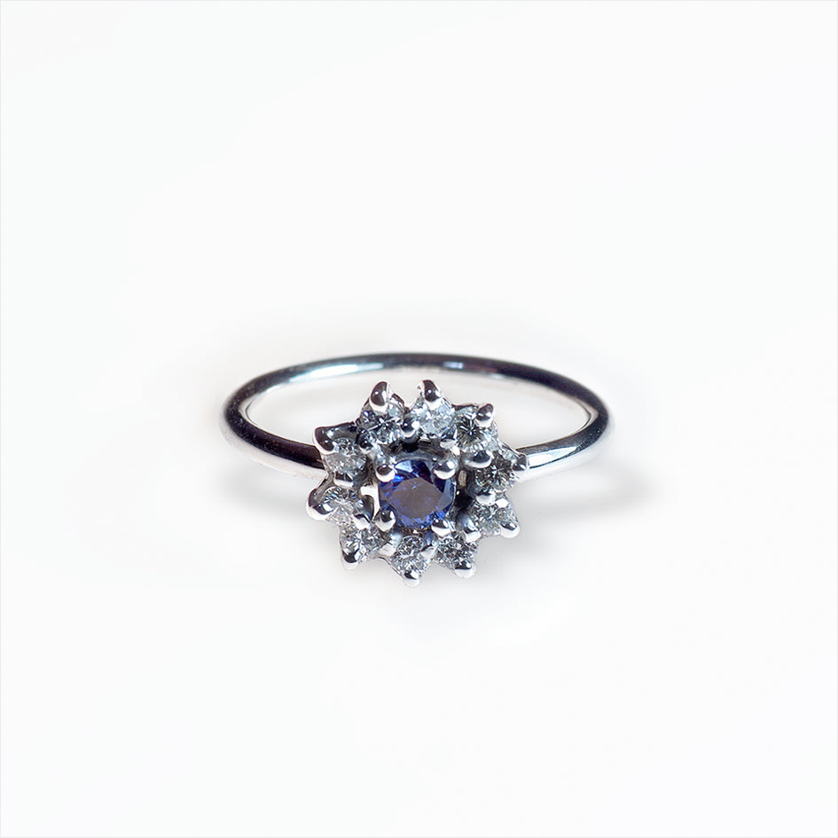 Margarita zafiro diamantes