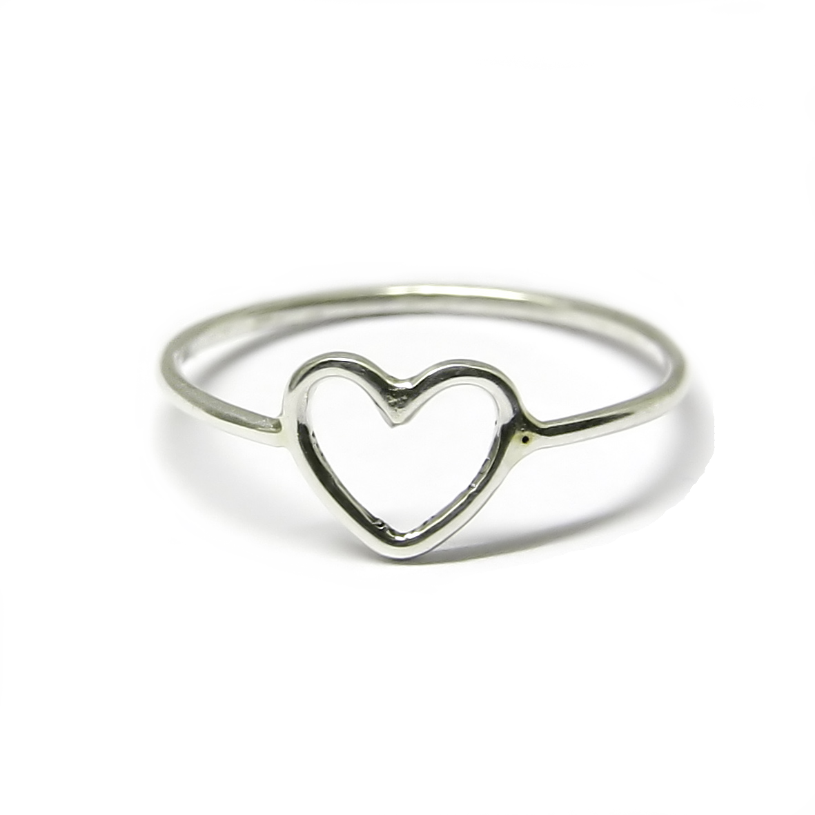 Anillo Corazón de Hilo en Plata de Ley