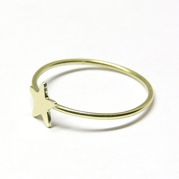 Anillo Estrella en Oro 18k