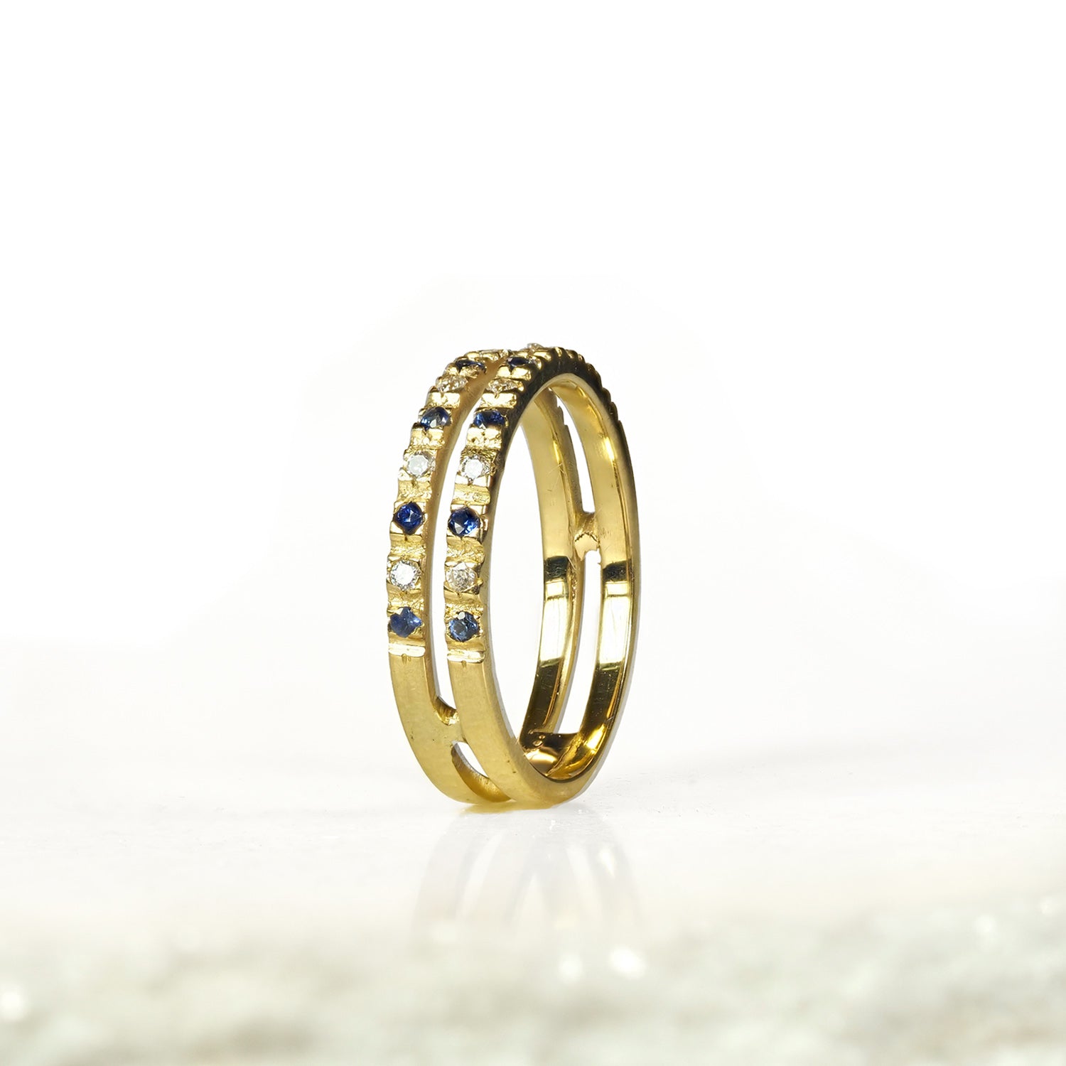 Anillo Double Royal Oro 18kt